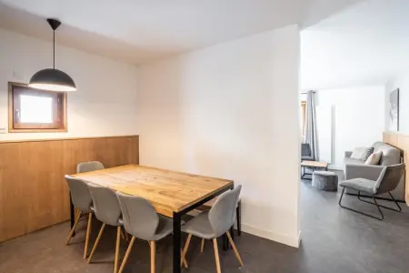 RÃ©sidence Les Ecrins d'Auris-Appartement 2 piÃ¨ces avec coin nuit 6 personnes supÃ©rieur, Location de chalet alpin pour 6 personnes avec balcon - Photo 13