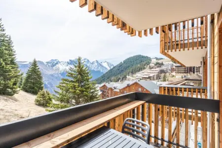 RÃ©sidence Les Ecrins d'Auris-Appartement 2 piÃ¨ces avec coin nuit 6 personnes supÃ©rieur - PMR, Hébergement adapté avec accès direct aux pistes - Photo 4
