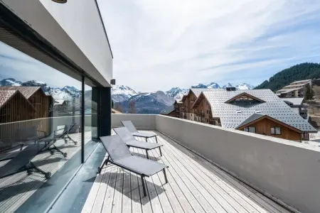 RÃ©sidence Les Ecrins d'Auris-Appartement 2 piÃ¨ces avec coin nuit 6 personnes supÃ©rieur - PMR, Hébergement adapté avec accès direct aux pistes - Photo 22