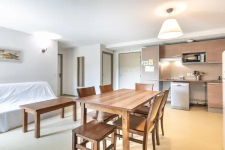 Les Gentianes - Appartement 2 piÃ¨ces avec coin nuit 6 personnes, Appartement 1 chambre pour une famille de 6 personnes - Photo 1