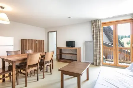 Les Gentianes - Appartement 2 piÃ¨ces avec coin nuit 6 personnes, Appartement 1 chambre pour une famille de 6 personnes - Photo 8