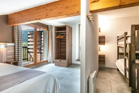 Les Gentianes - Appartement 3 piÃ¨ces avec coin nuit 8 personnes, Appartement familial près des pistes de ski et d'une supérette. - Photo 9