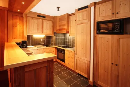 Val EcrinsÂ  Appartement 2 piÃ¨ces avec coin nuit 4 personnes, Appartement alpin spacieux près des télésièges - Photo 3