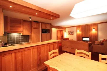 Val EcrinsÂ  Appartement 2 piÃ¨ces avec coin nuit 4 personnes, Appartement alpin spacieux près des télésièges - Photo 10