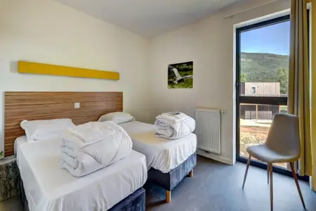 Village vacances Le Village des Oiseaux Appartement 3 piÃ¨ces 6 personnes Terrasse, Séjournez à Terrace près du Rhône - Photo 7