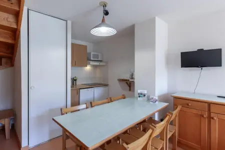 Les Balcons du Soleil-Appartement 2 piÃ¨ces avec coin nuit 6 personnes, Location pour 6 personnes avec casier à skis dédié - Photo 3