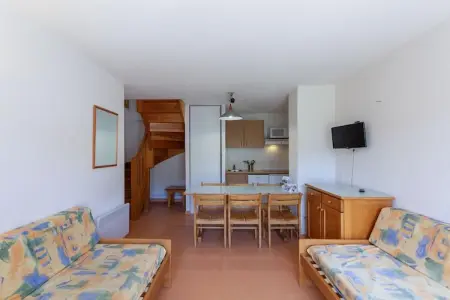 Les Balcons du Soleil-Appartement 2 piÃ¨ces avec coin nuit 6 personnes, Location pour 6 personnes avec casier à skis dédié - Photo 12