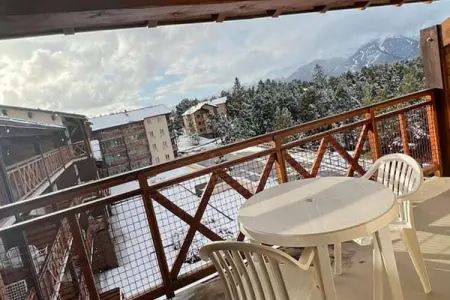 Pyrenees 2000 - Appartement 2 piÃ¨ces avec coin nuit 6 personnes, Appartement spacieux d'une chambre avec balcon - Photo 9