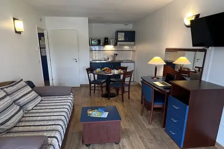 Pyrenees 2000 - Appartement 2 piÃ¨ces avec coin nuit 6 personnes - vue montagne, Appartement pour 6 personnes avec vue sur la montagne - Photo 5