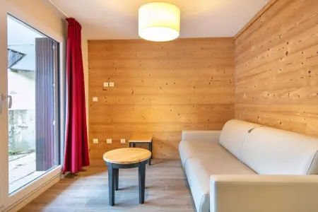 La PerriÃ¨re - Vacanceole	Appartement 3 piÃ¨ces 6 personnes, Hébergement en montagne avec balcon privé - Photo 1