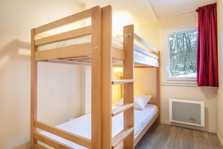 La PerriÃ¨re - Vacanceole	Appartement 3 piÃ¨ces 6 personnes, Hébergement en montagne avec balcon privé - Photo 8