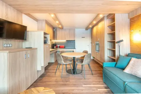 RÃ©sidence La Duit-Appartement 2 piÃ¨ces avec coin nuit 6 personnes, Séjour en montagne pour six personnes à Doucy - Photo 1