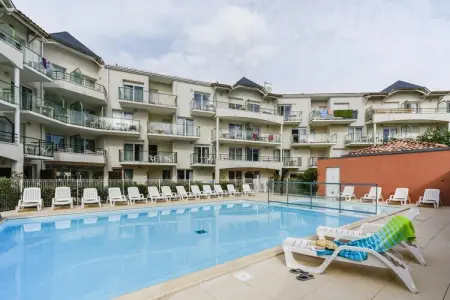 Les  Jardins  de  l'Amirauté- Appartement 2 piÃ¨ces avec coin nuit 6 personnes, Appartement familial près du port de plaisance - Photo 6