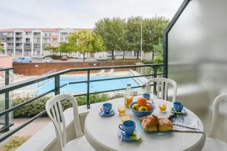 Les  Jardins  de  l'Amirauté- Appartement 2 piÃ¨ces avec coin nuit 6 personnes, Appartement familial près du port de plaisance - Photo 13