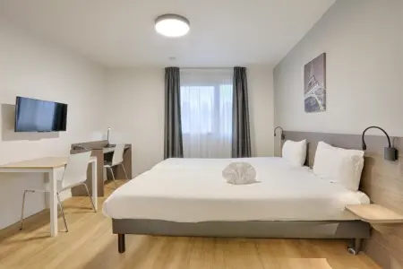 Appart Hotel Paris Quai de Marne-Studio 2 personnes SupÃ©rieur, Studio confortable pour 2 personnes au bord de la Marne - Photo 3