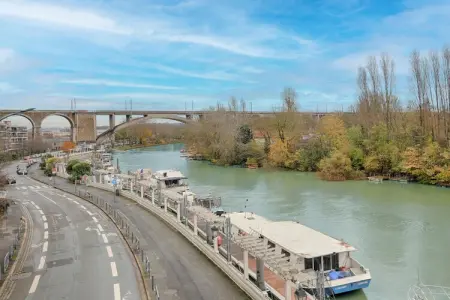 Appart Hotel Paris Quai de Marne-Studio 2 personnes SupÃ©rieur, Studio confortable pour 2 personnes au bord de la Marne - Photo 9