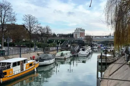 Appart Hotel Paris Quai de Marne-Studio 2 personnes SupÃ©rieur, Studio confortable pour 2 personnes au bord de la Marne - Photo 10