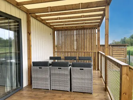 Beach house - 6 pers, piscine et WiFi, Chalet 6 personnes à Saint Pair sur Mer - Photo 2