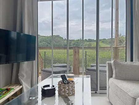 Beach house - 6 pers, piscine et WiFi, Chalet 6 personnes à Saint Pair sur Mer - Photo 6