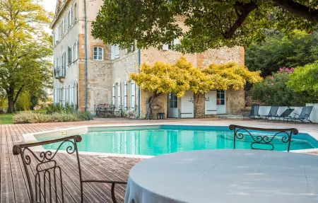 Château avec piscine privée, Maison 15 personnes à Valréas - Photo 1
