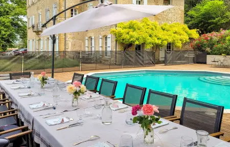 Château avec piscine privée, Maison 15 personnes à Valréas - Photo 8