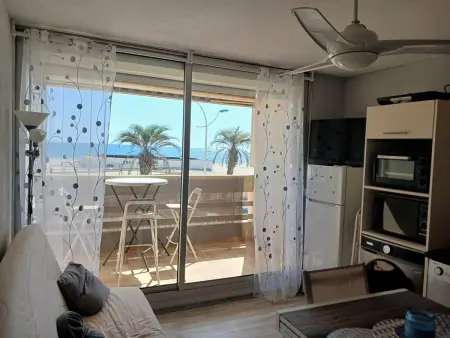 Appartement face mer, clim et parking - 6 pers., Appartement 6 personnes à Canet en Roussillon - Photo 1