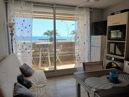 Appartement face mer, clim et parking - 6 pers., Appartement 6 personnes à Canet en Roussillon - Photo 4