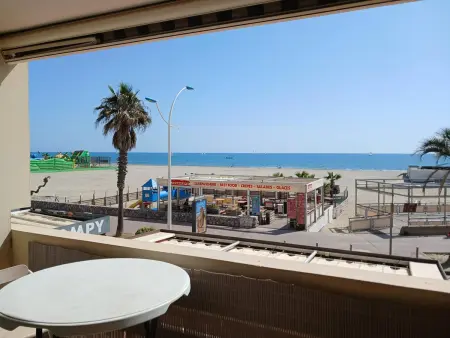 Appartement face mer, clim et parking - 6 pers., Appartement 6 personnes à Canet en Roussillon - Photo 5