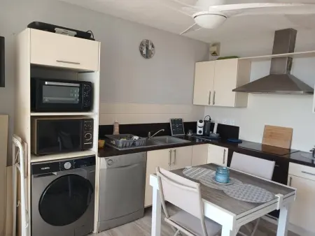 Appartement face mer, clim et parking - 6 pers., Appartement 6 personnes à Canet en Roussillon - Photo 6