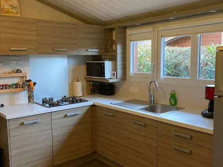 Chalet familial, vue forêt - 6 pers., Chalet 6 personnes à Vielle Saint Girons - Photo 2