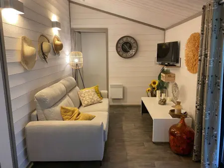 Chalet familial, vue forêt - 6 pers., Chalet 6 personnes à Vielle Saint Girons - Photo 3