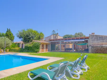 Finca rurale piscine et clim - 6 pers., Gite 6 personnes à Santa Margalida - Photo 2