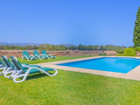 Finca rurale piscine et clim - 6 pers., Gite 6 personnes à Santa Margalida - Photo 3