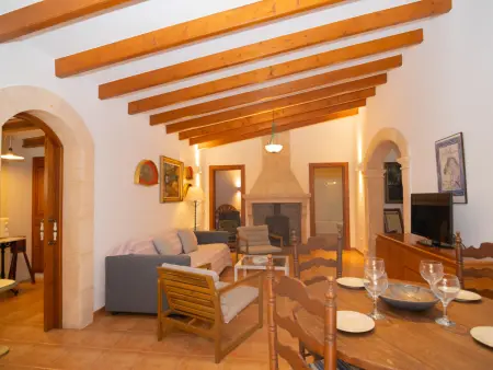 Finca rurale piscine et clim - 6 pers., Gite 6 personnes à Santa Margalida - Photo 8