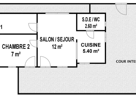 Maisonnette charmante au cœur de La Baule, Gite 3 personnes à La Baule - Photo 10