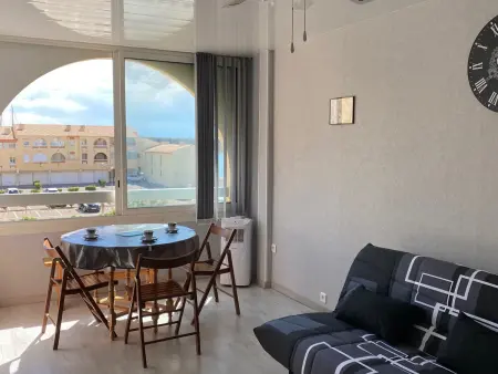 Appartement, parking - 4 pers., Vue sur chenal, Appartement 4 personnes à Port Leucate - Photo 2