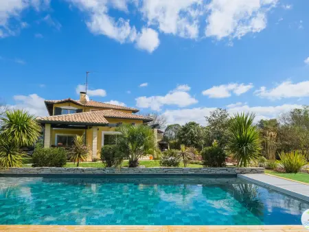 Villa 5 étoiles : Piscine chauffée, 24 pers., proche lac Parentis-en-Born - Photo 2