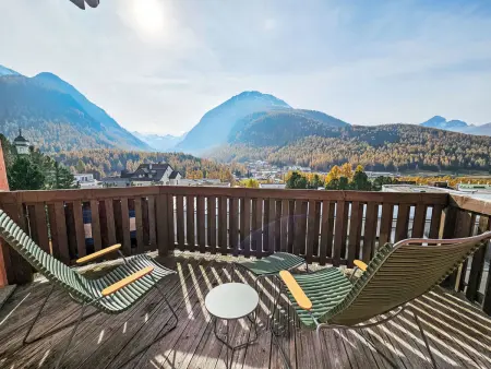 Roseg Zentral, Appartement 4 personnes à Pontresina - Photo 1