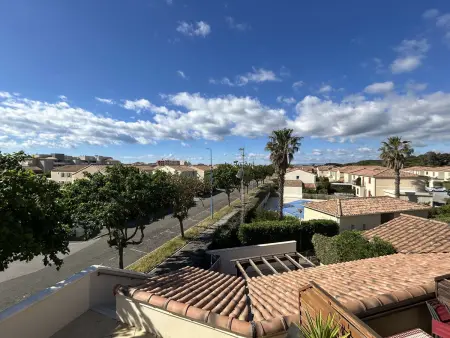 Appartement lumineux, clim - 4 pers, vue piscine - Photo 9