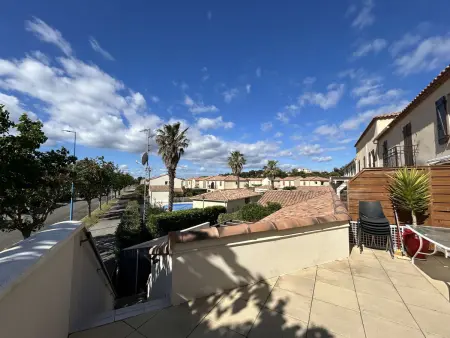 Appartement lumineux, clim - 4 pers, vue piscine - Photo 16