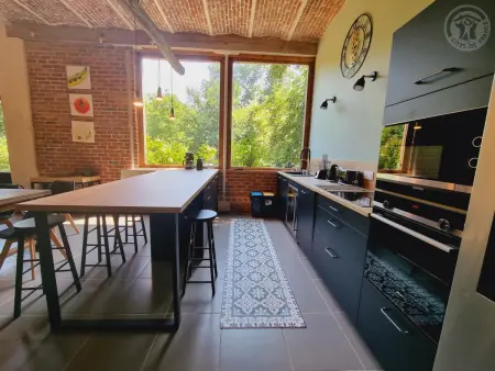 Gîte avec animaux admis - 14 pers., Gite 14 personnes à Roucourt - Photo 2