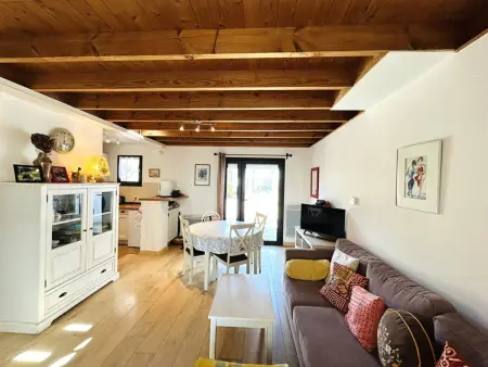 Maison confort, animaux admis - 4 pers., Maison 6 personnes à Guidel - Photo 1