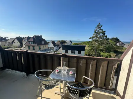 Duplex vue mer, animaux OK, parking - 6 pers., Appartement 6 personnes à Merville Franceville Plage - Photo 2
