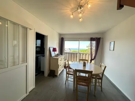 Duplex vue mer, animaux OK, parking - 6 pers., Appartement 6 personnes à Merville Franceville Plage - Photo 4