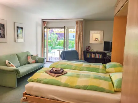 Residenza Parcolago Apt 018 mit Garten, Appartement 2 personnes à Caslano - Photo 5