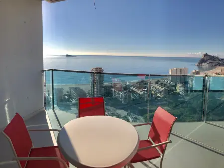 Appartement moderne vue mer - 4 pers., Appartement 4 personnes à Benidorm - Photo 8