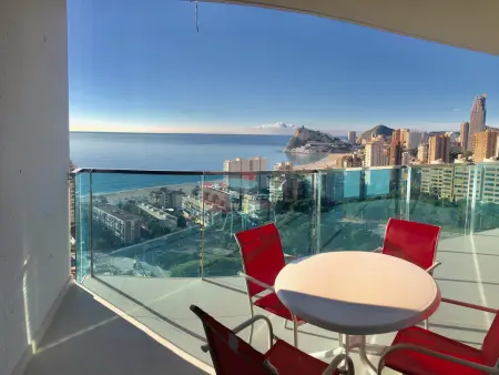 Appartement moderne vue mer - 4 pers., Appartement 4 personnes à Benidorm - Photo 10