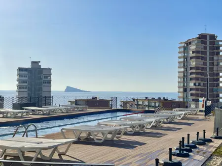 Appartement moderne vue mer - 4 pers., Appartement 4 personnes à Benidorm - Photo 32