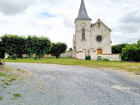 Maison avec jardin, animaux OK - 6 pers., Gite 6 personnes à Lor - Photo 17