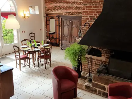 Maison de campagne, clim, animaux OK - 6 pers., Gite 6 personnes à Beaumont en Beine - Photo 1